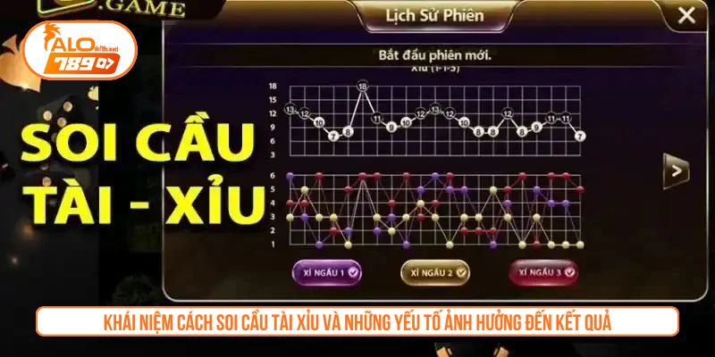 Khái niệm cách soi cầu tài xỉu và những yếu tố ảnh hưởng đến kết quả