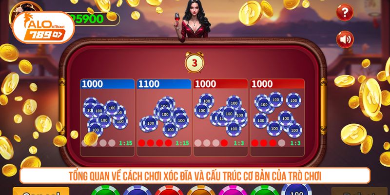 Tổng quan về cách chơi xóc đĩa và cấu trúc cơ bản của trò chơi