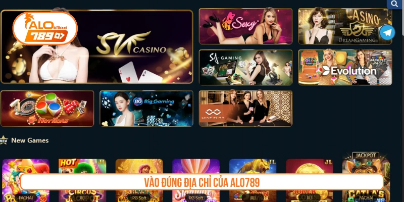 Vào đúng địa chỉ cá cược của ALO789