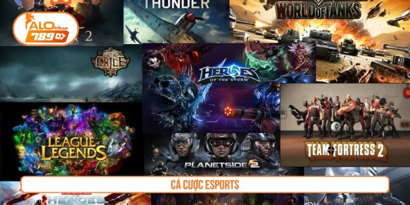 Sảnh esport cung cấp nhiều giải đấu lớn hiện nay
